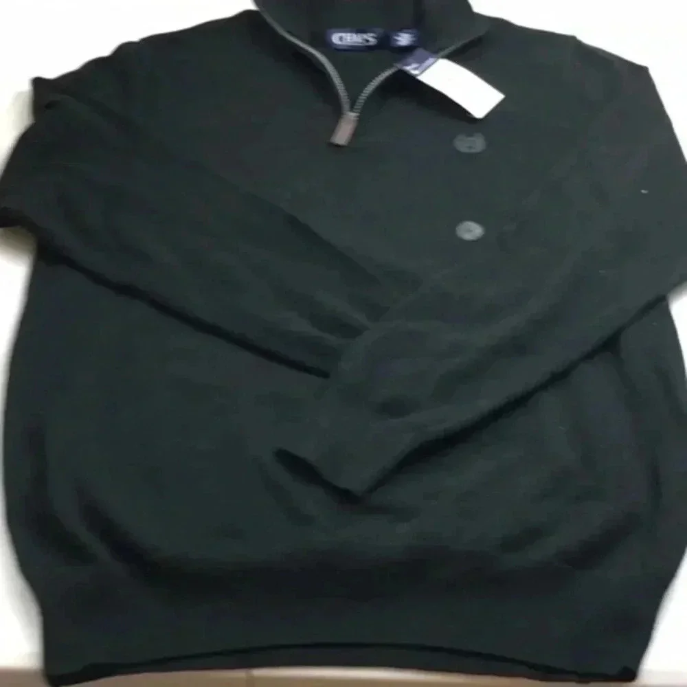 Chaps Men pull over shirt M - Picture 10 of 16